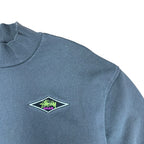Stussy Gear Logo Crewneck Dark Grey