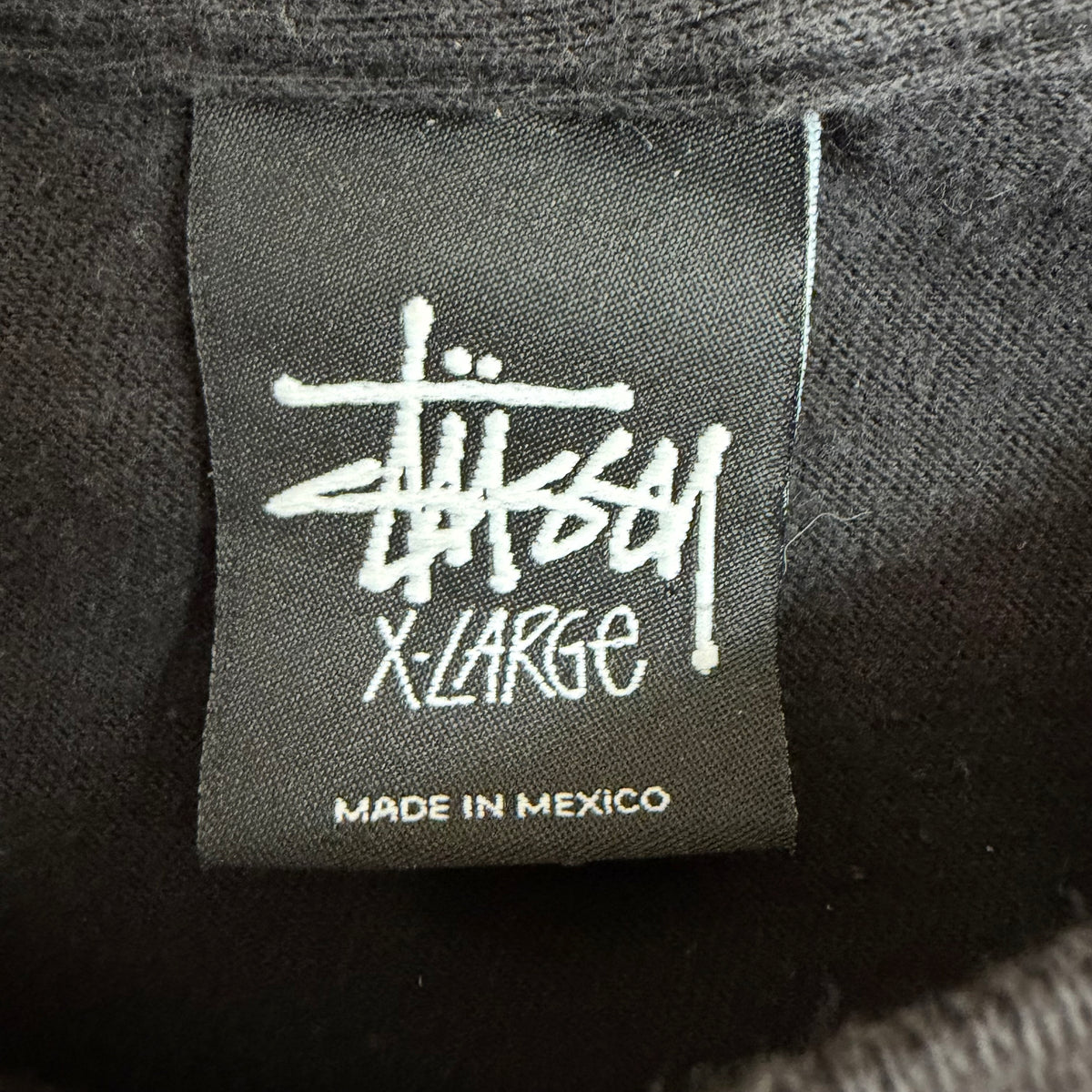 Stussy Stickman Tribal Tee Black