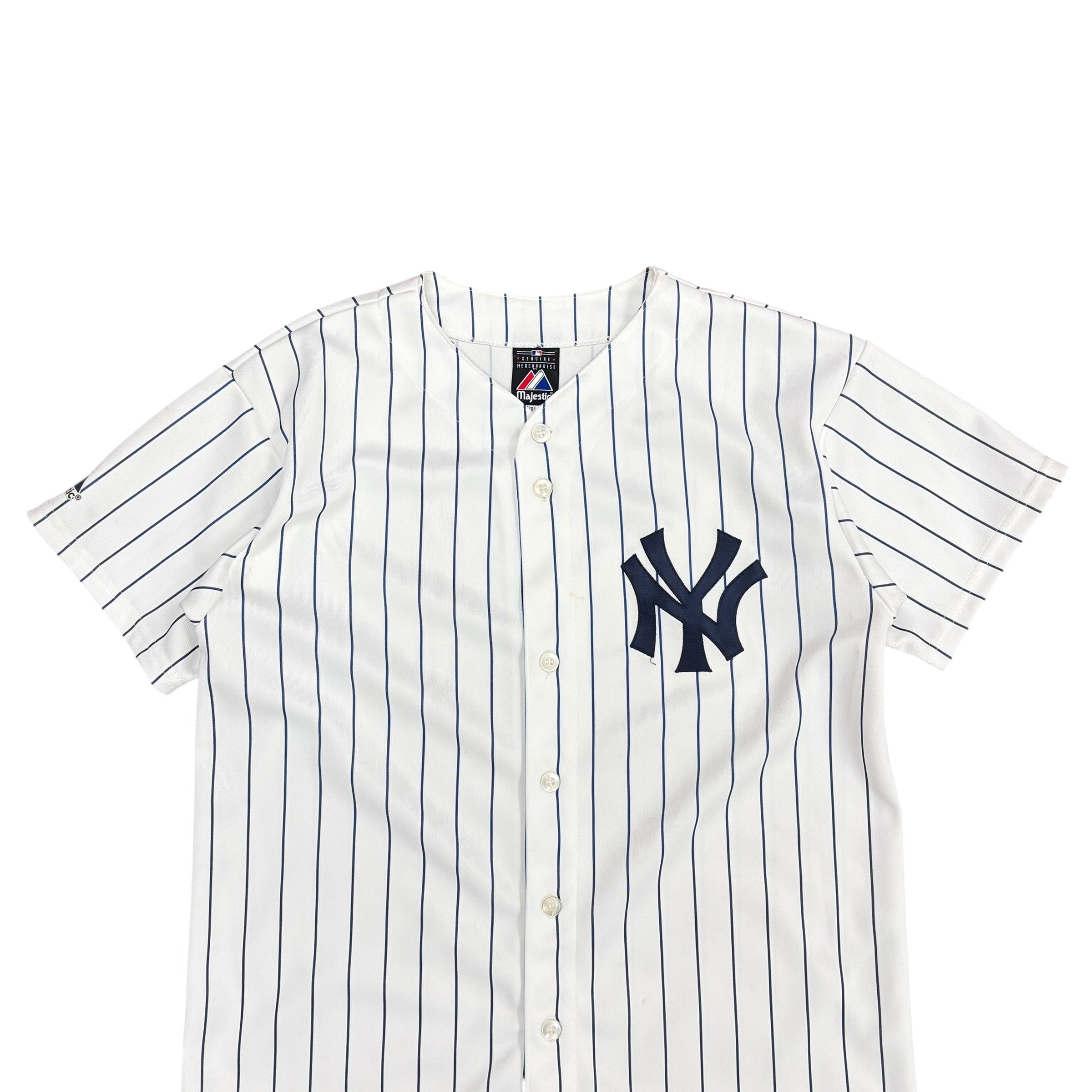 Vintage Majestic MLB Youth New York Yankees Pinstripe Home Jersey