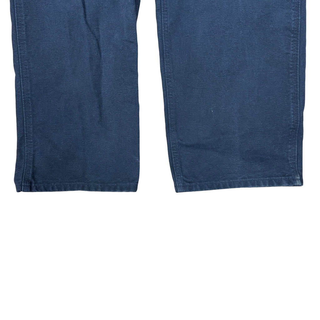 Vintage Carhartt Carpenter Loose Original Fit Pants Navy