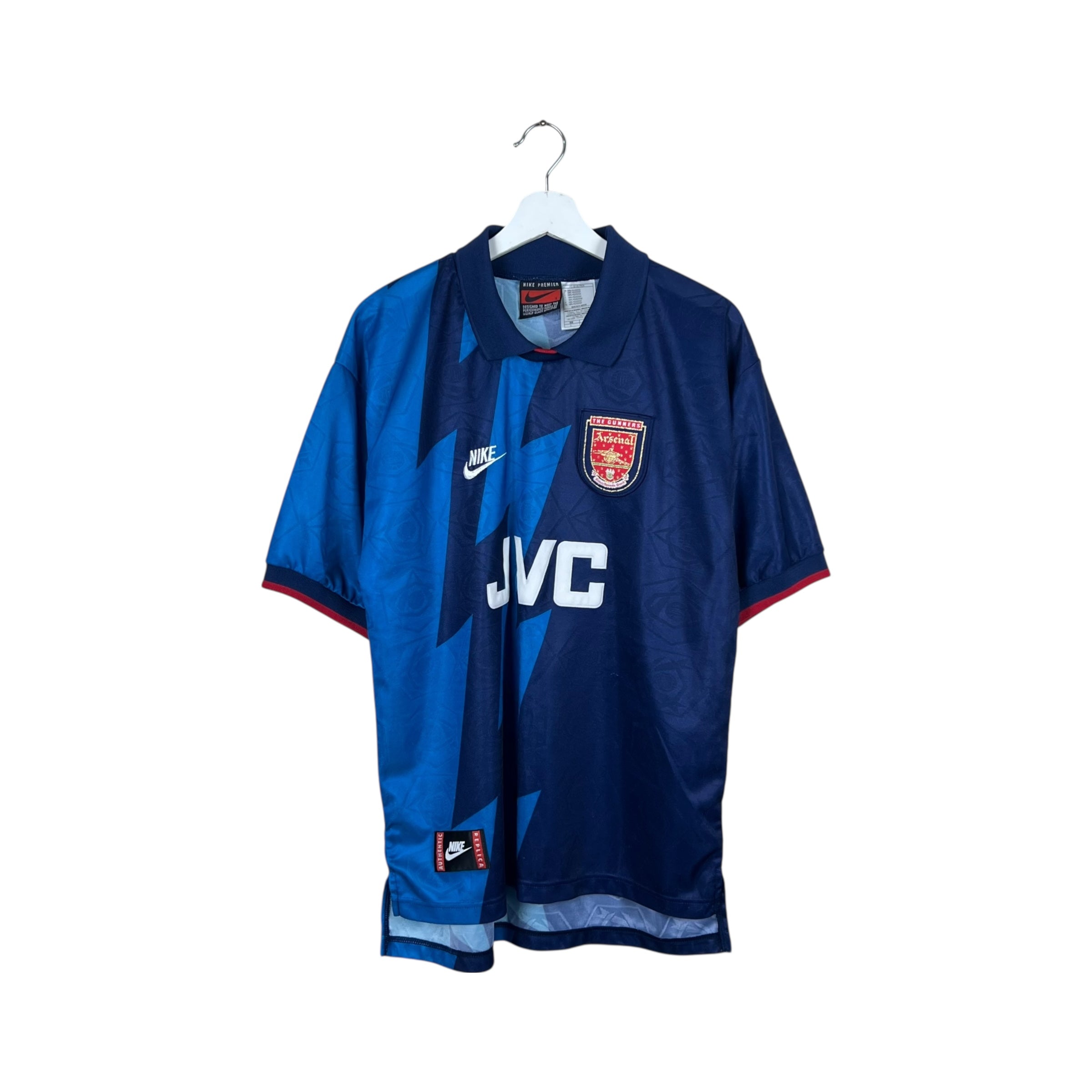 1996 Nike Arsenal Blank Away Jersey