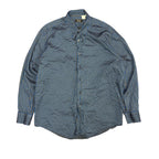 Versace Classic V2 Dress Shirt Blue/Grey Stripes