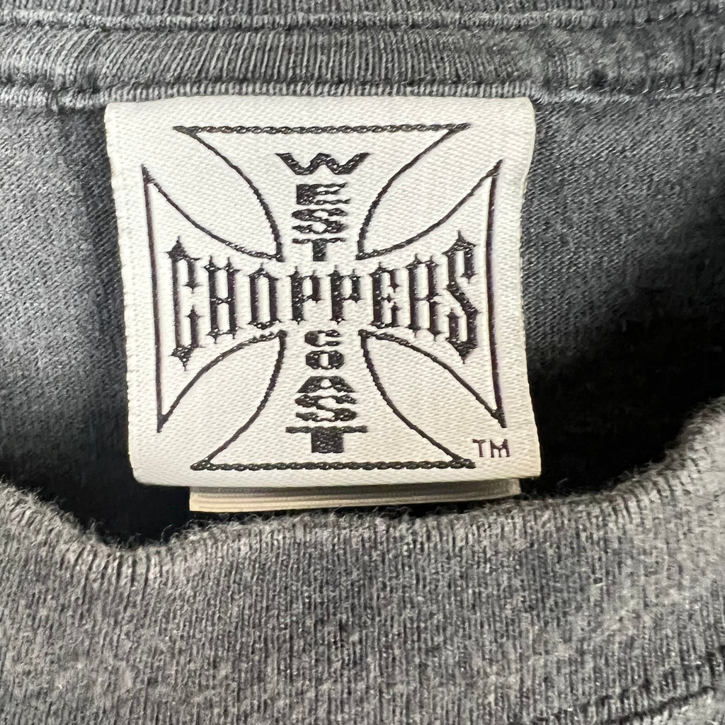 Vintage West Coast Choppers Jesse James Cut Off Tee Black