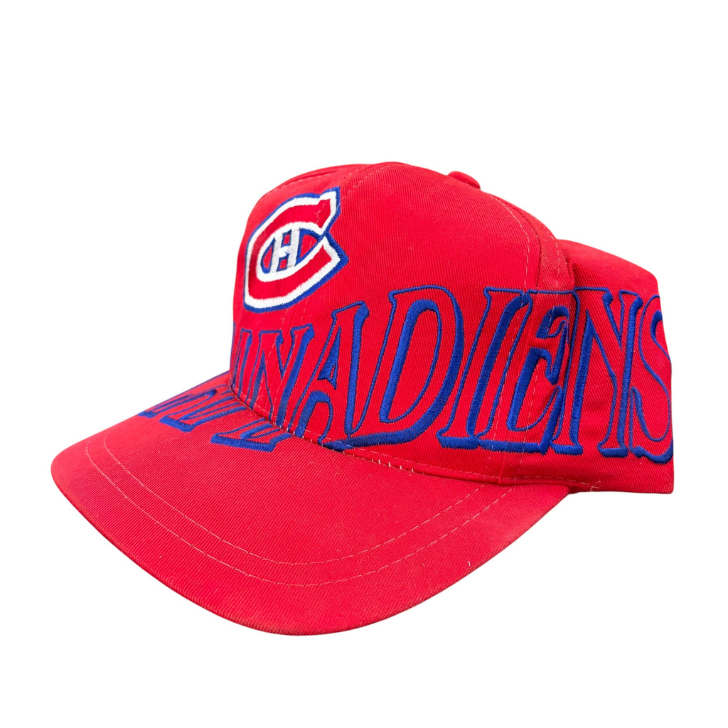 Vintage The Game NHL Montreal Canadiens Logo SnapBack