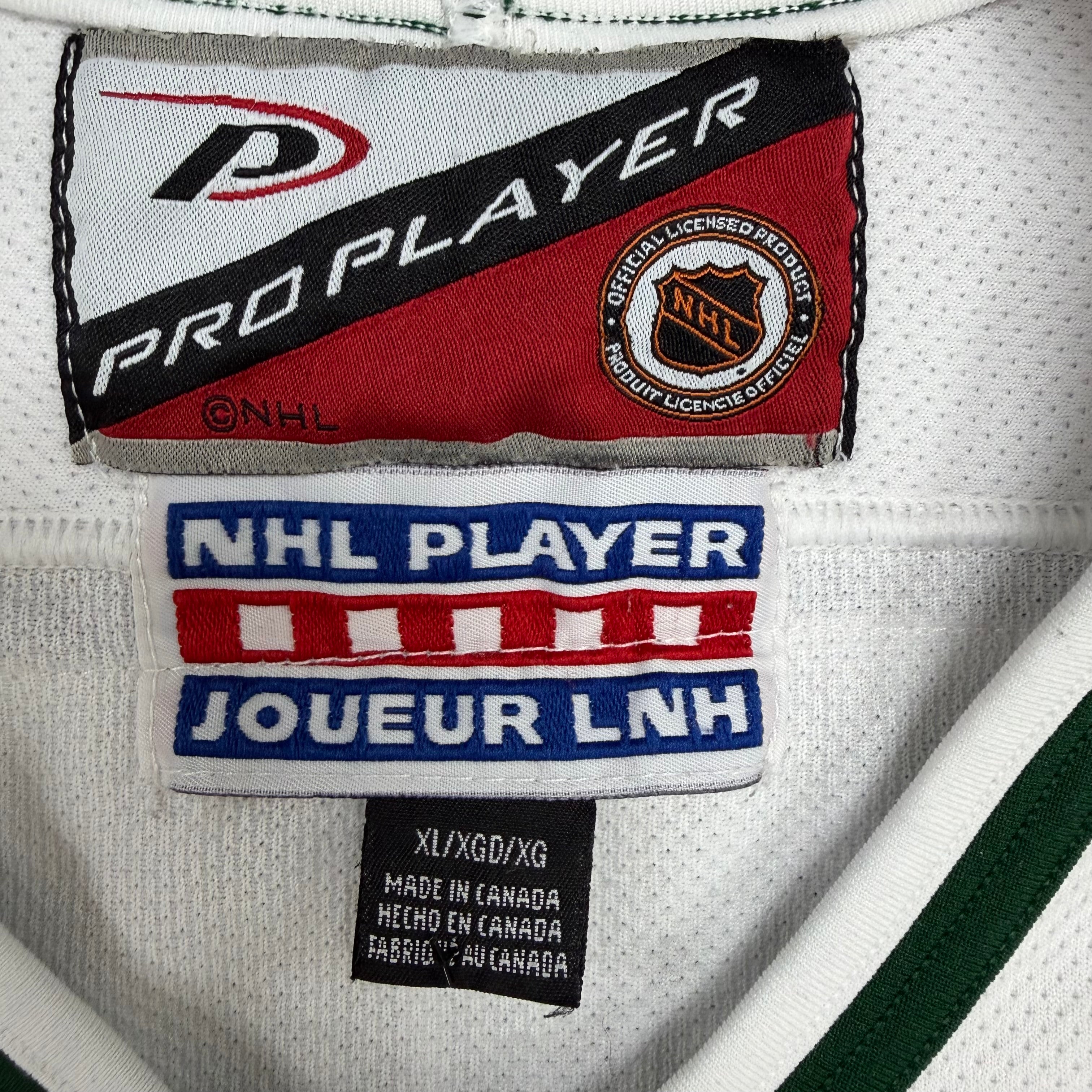 Vintage Y2K Pro Player NHL Dallas Stars Brett Hull Away Jersey