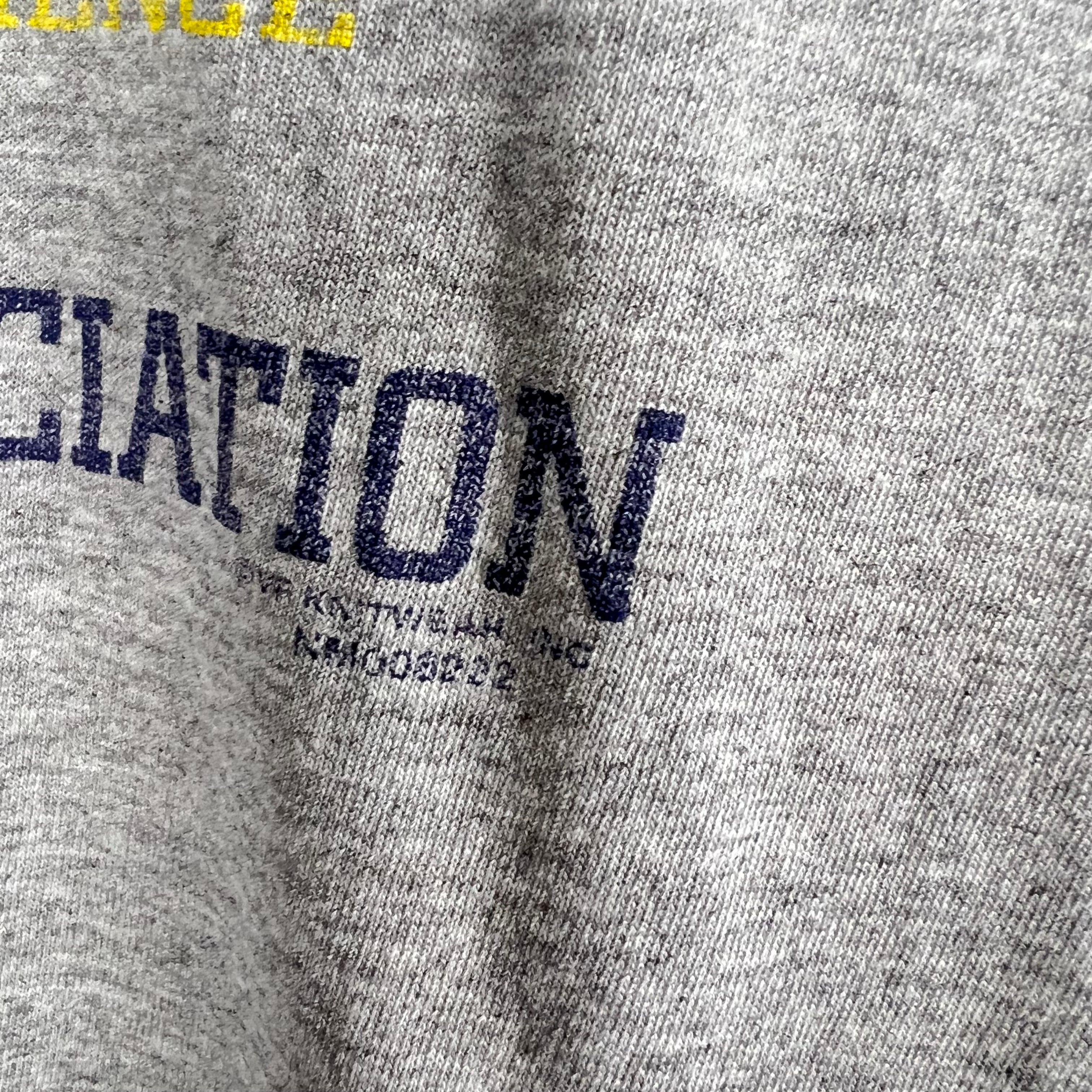 Vintage Lee Indiana Pacers Arch Logo Tee Heather Grey