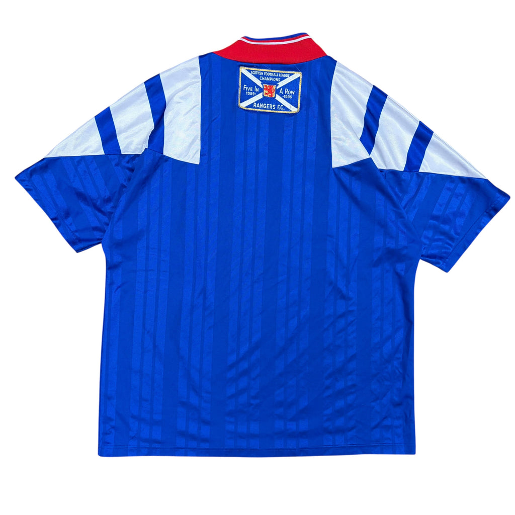 1994 Adidas Rangers Glasgow FC Blank Home Jersey