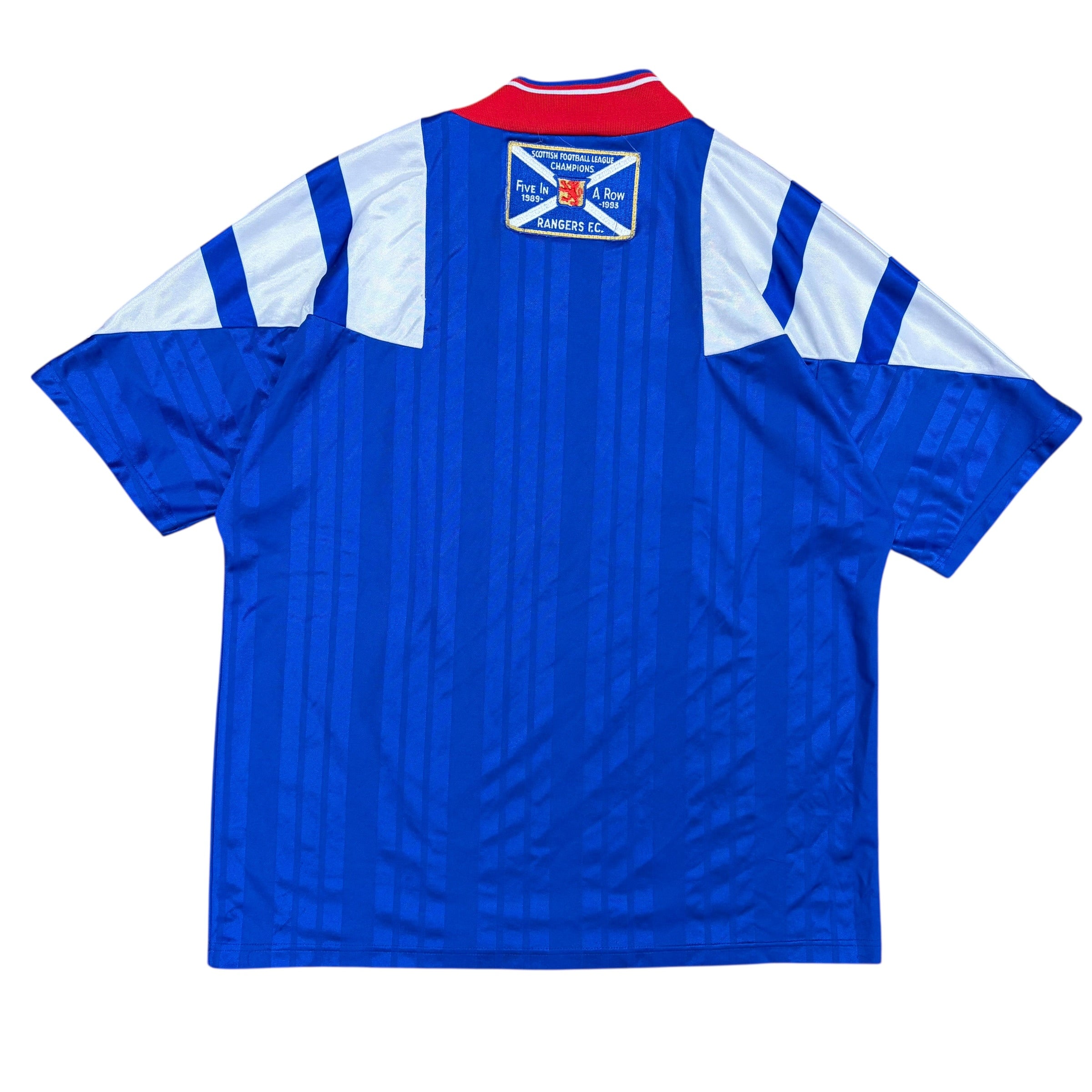 1994 Adidas Rangers Glasgow FC Blank Home Jersey