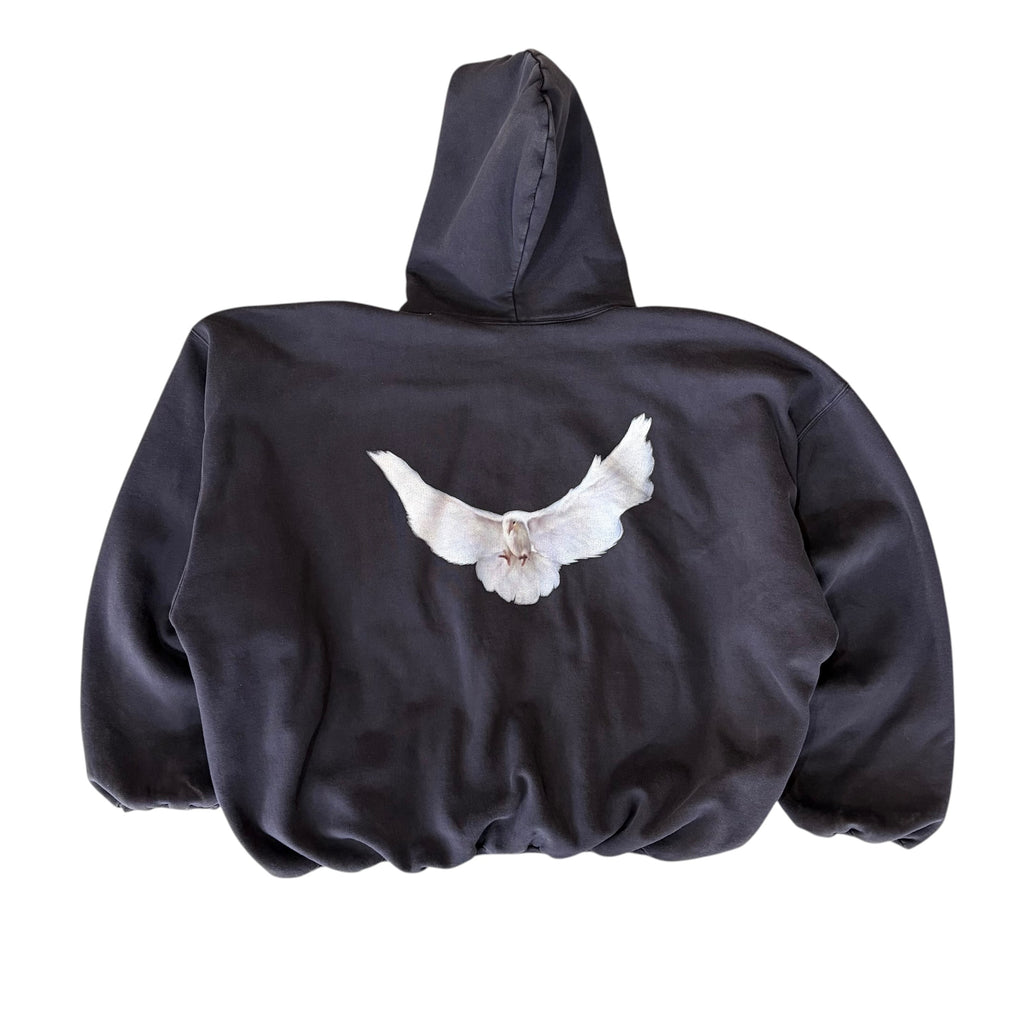 Yeezy x Gap Engineered By Balenciaga Dove Hoodie Washed Black