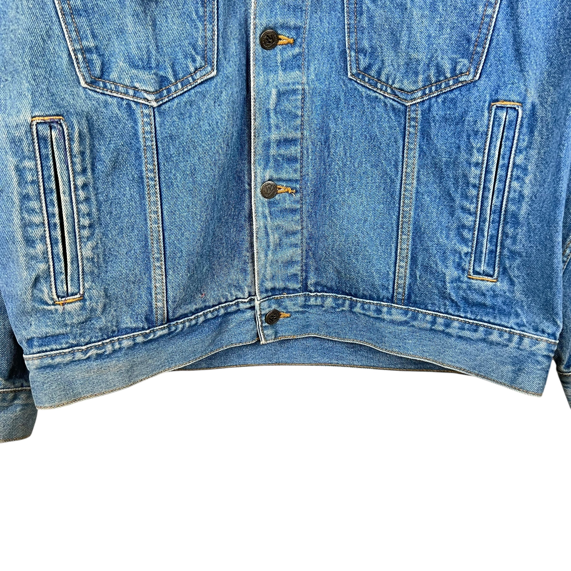 Vintage Marlboro Country Store Denim Jacket Mid Wash