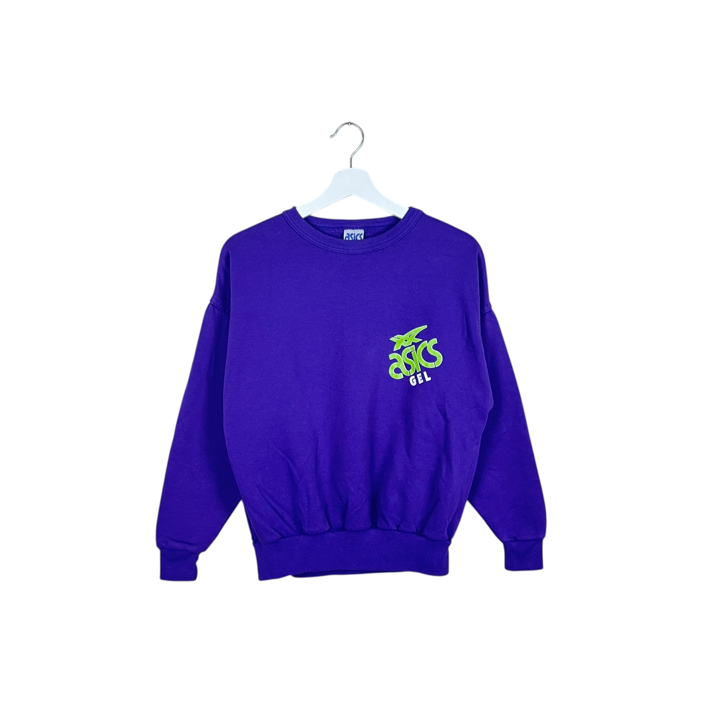Vintage Asics Gel Promo Crewneck Purple