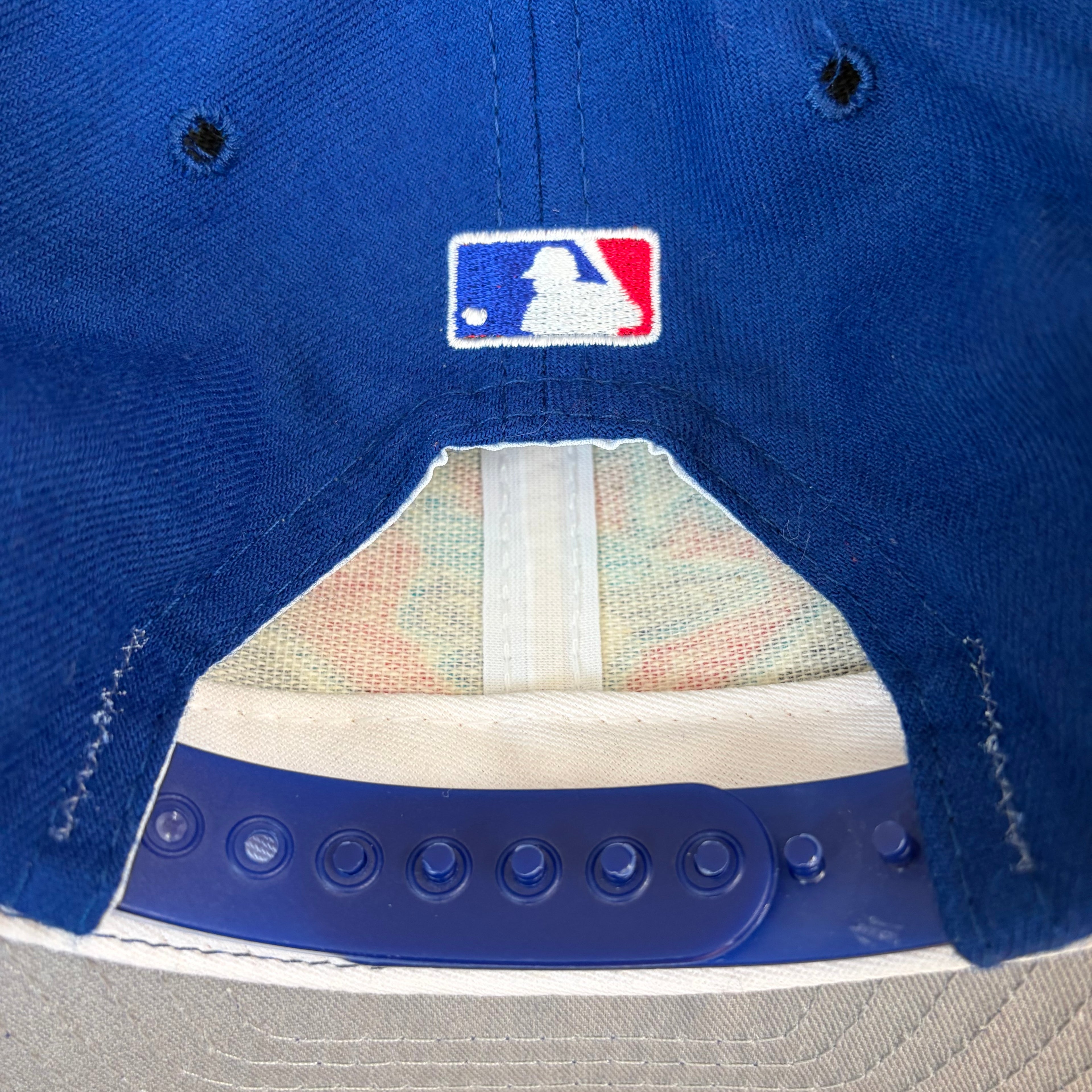 Vintage New Era MLB Toronto Blue Jays Logo SnapBack Blue
