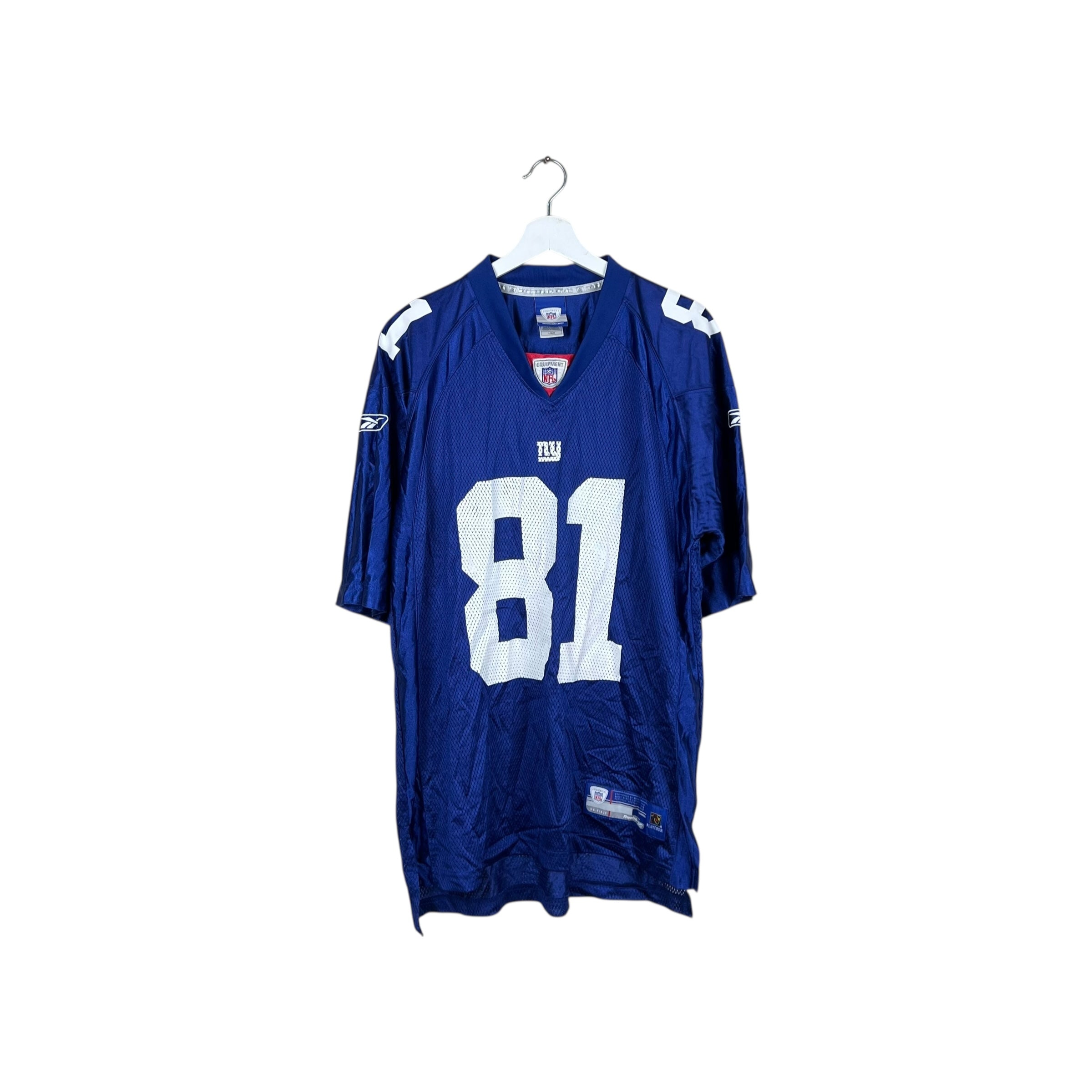 Vintage Reebok NFL New York Giants Amani Toomer Away Jersey