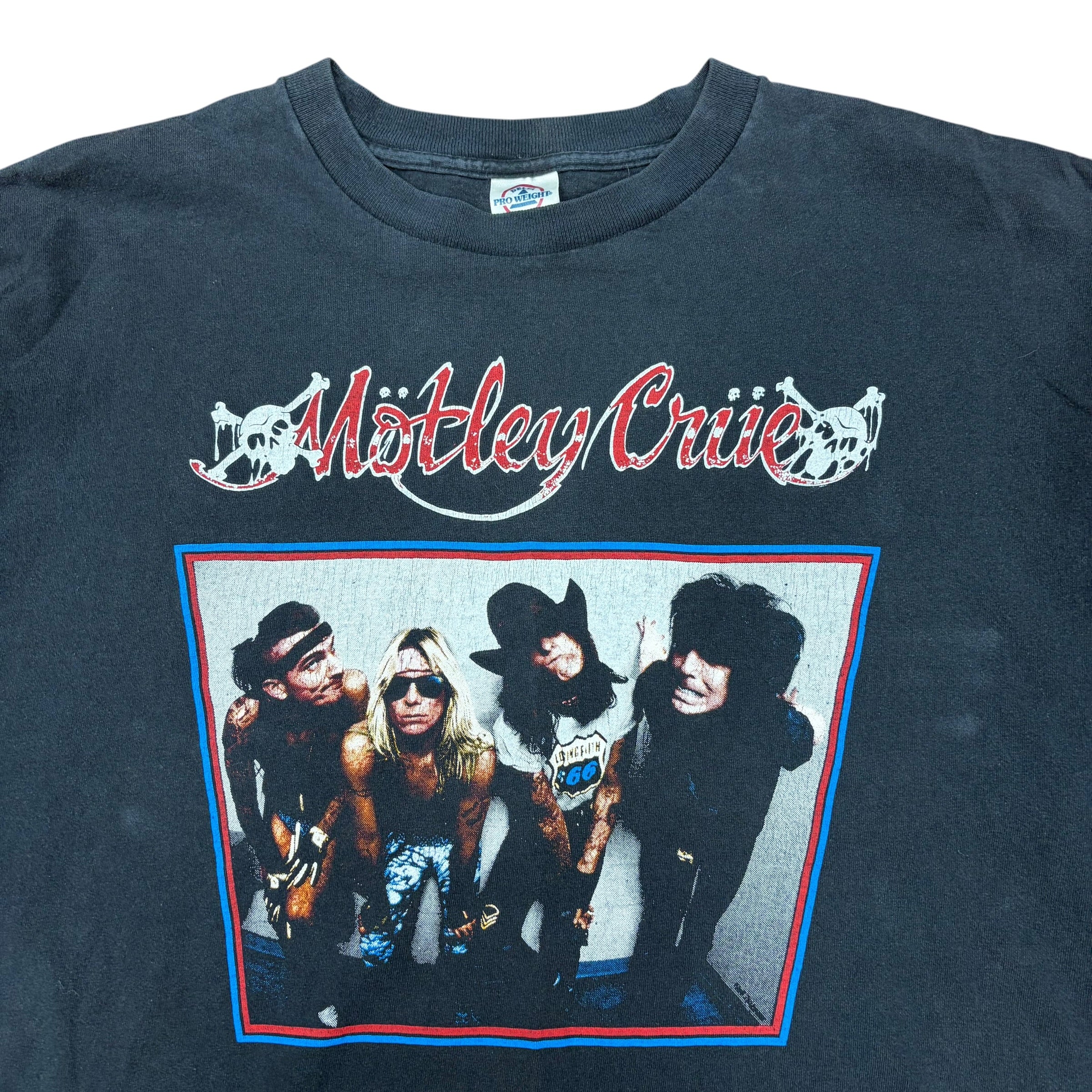 Vintage Motley Crue “Bad Boys Of Rock N Roll” Tee Black