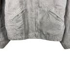 Vintage Carhartt Blanket Lined Detroit Jacket Washed Brown