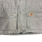 Vintage Carhartt Fleece Insulated Barn Jacket Washed Beige
