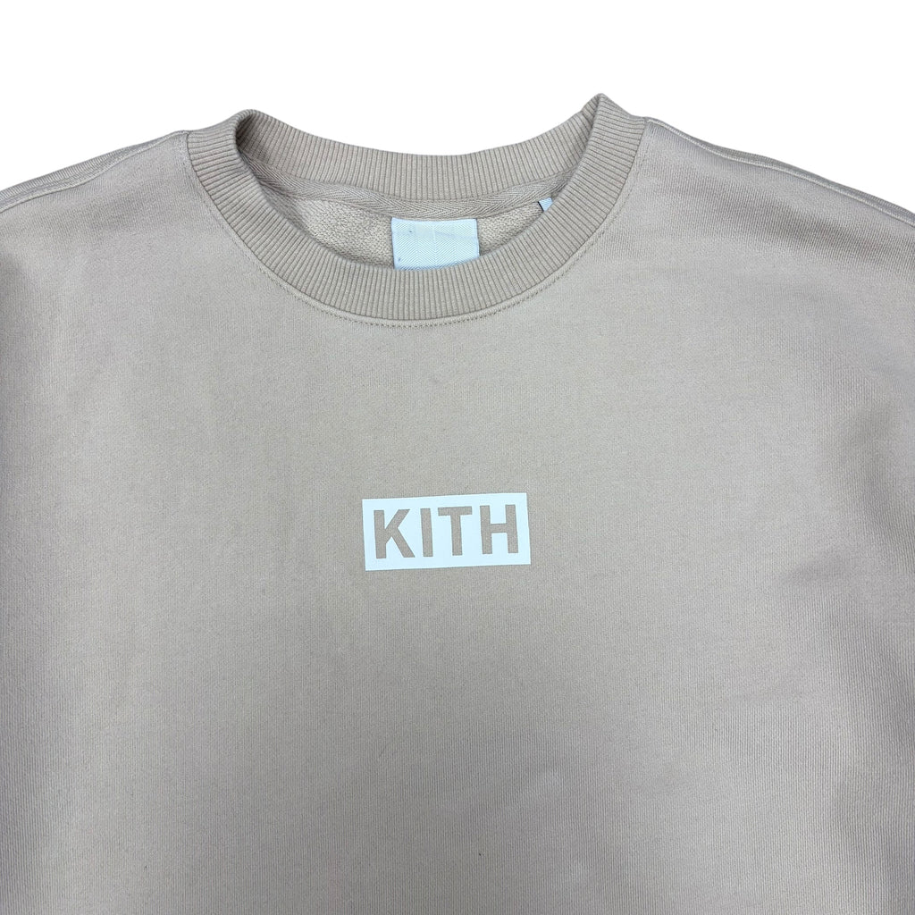 Kith Logo Crewneck Cream Biege