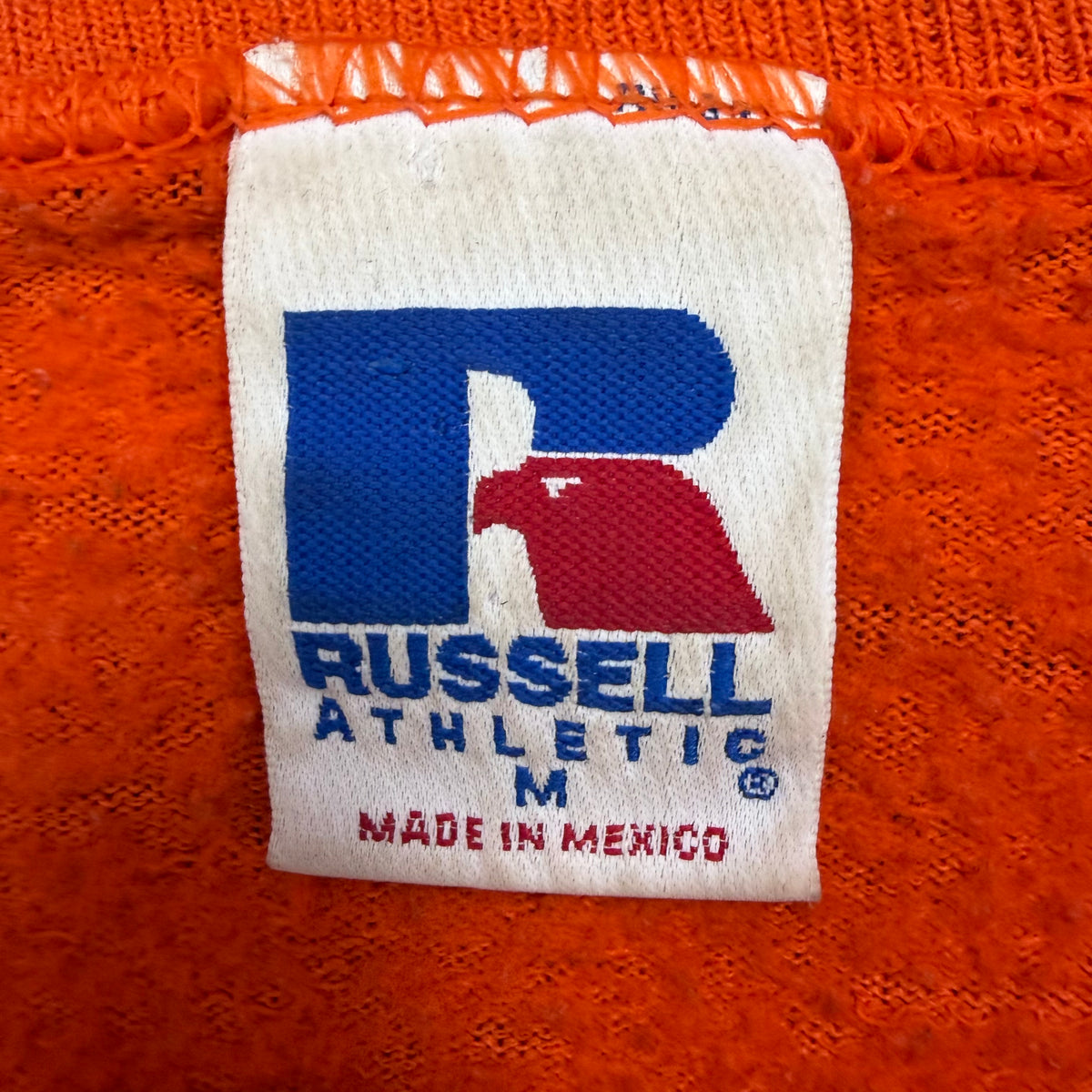 Vintage Russell Athletics Clemson Arch Logo Crewneck Orange
