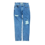 Zara x Rhuigi Distressed Denim Mid Wash