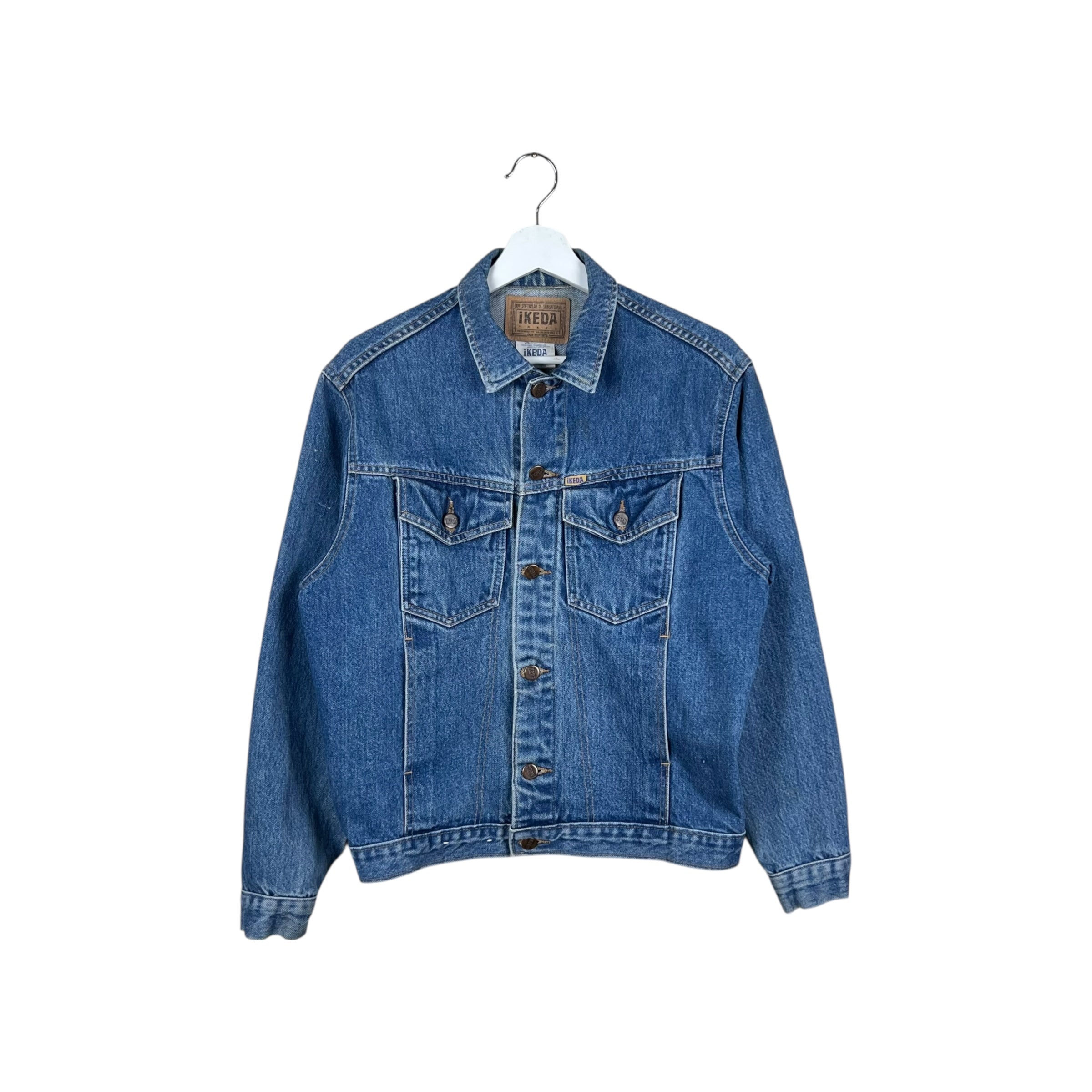 Vintage Ikeda Tokyo Denim Jacket Mid Wash