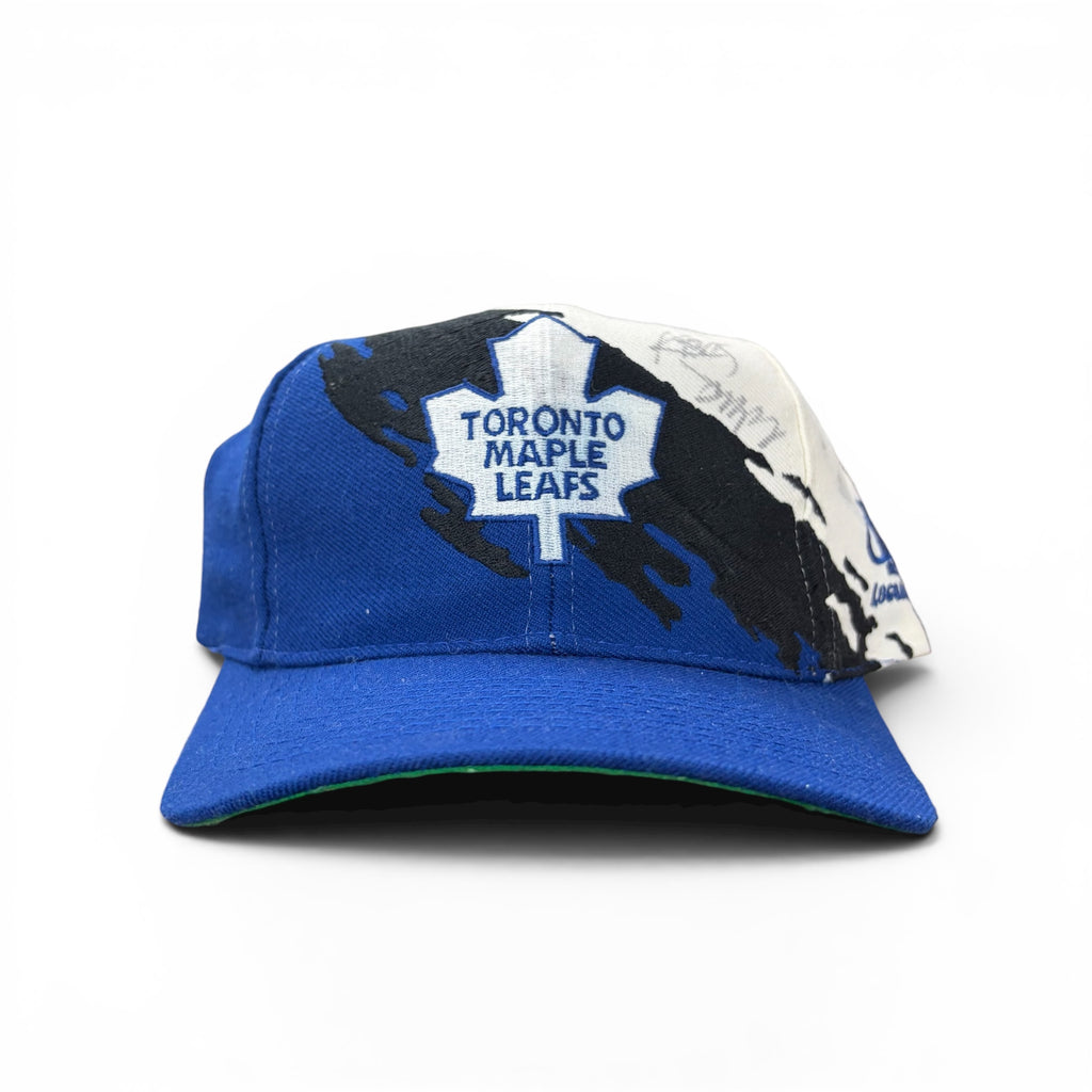 Vintage Logo Athletic NHL Toronto Maple Leafs Splash SnapBack