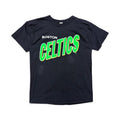 Vintage 80’s Champion NBA Boston Celtics Logo Tee Black