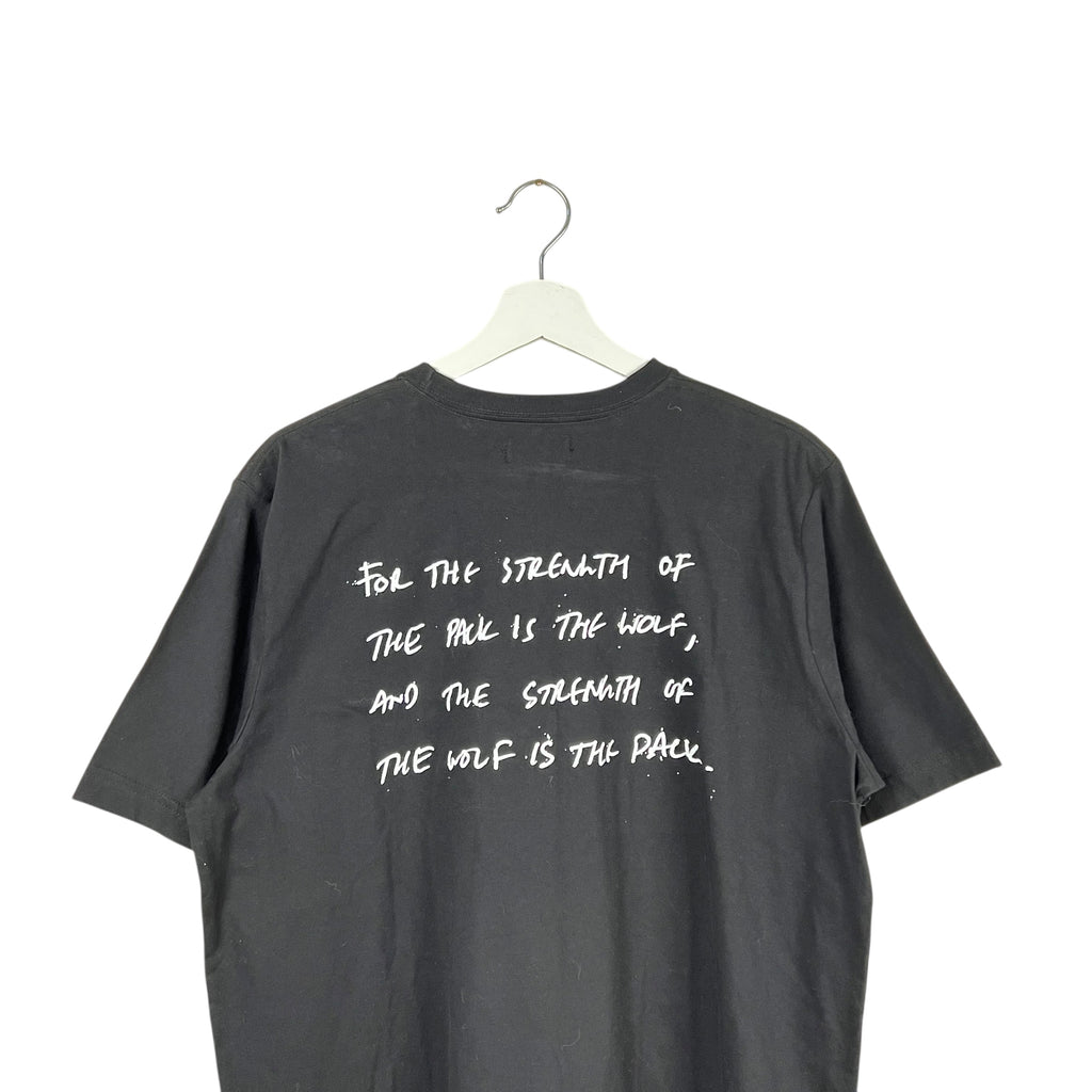 Raised By Wolves Strength Tee Black