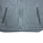 Vintage Carhartt Hooded Vest Stone Grey