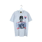 1995 Nutmeg MLB Los Angeles Dodgers Hideo Nomo Player Tee Grey