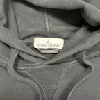 Stone Island Cotton Pullover Hoodie Black
