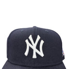 Vintage New Era MLB Cooperstown Collection New York Yankees Logo Fitted Navy
