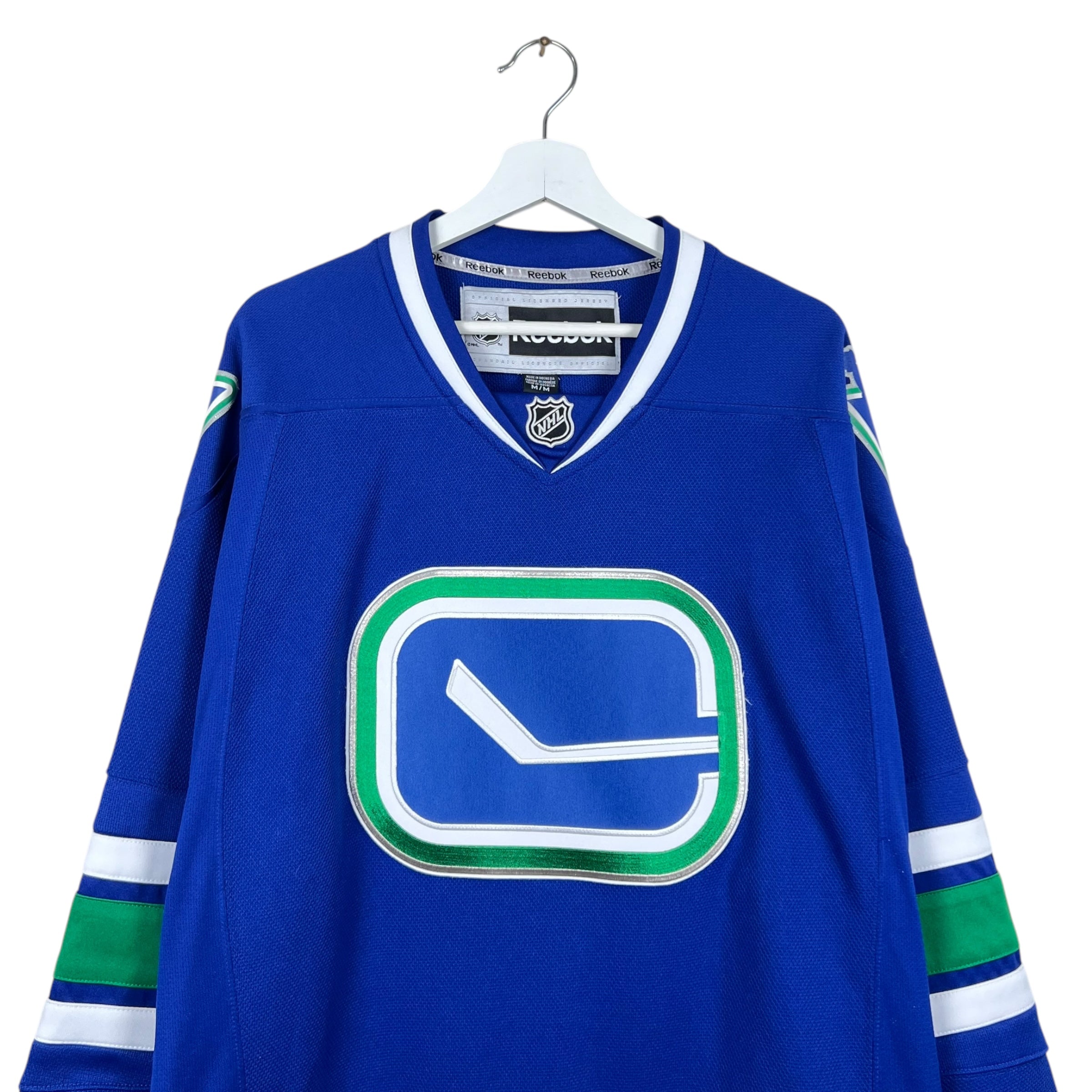 Vintage Reebok Vancouver Canucks Blank Premier Jersey