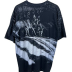 1992 Great Canadian Nature Wolves AOP Tee Black