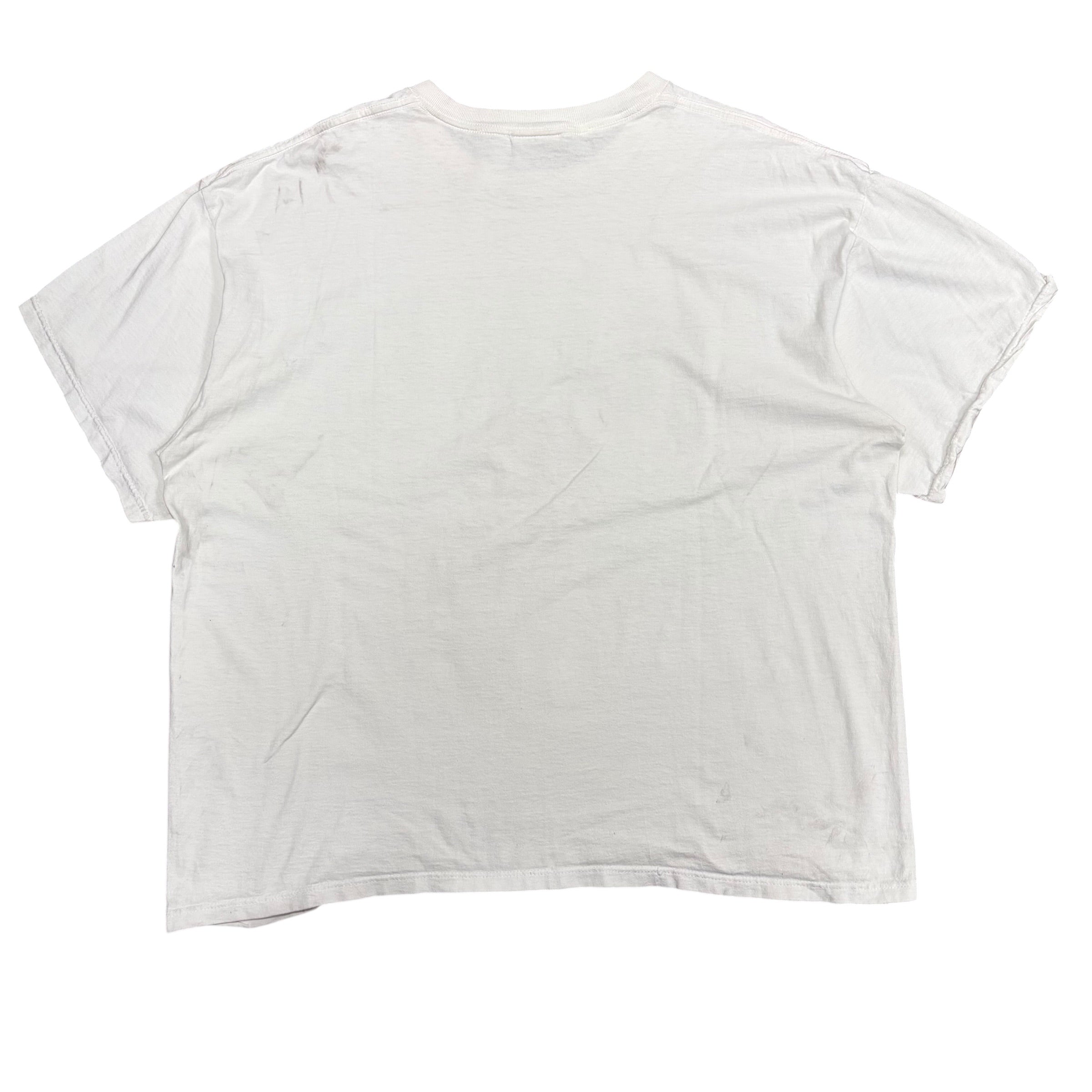 90’s Nike Basketball Arch Spellout Tee White