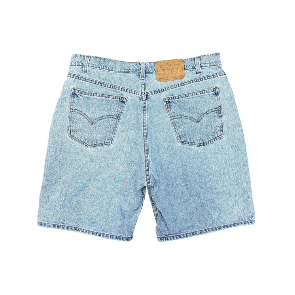Vintage Levi’s Orange Tab 550 Relaxed Fit Jorts Light Wash