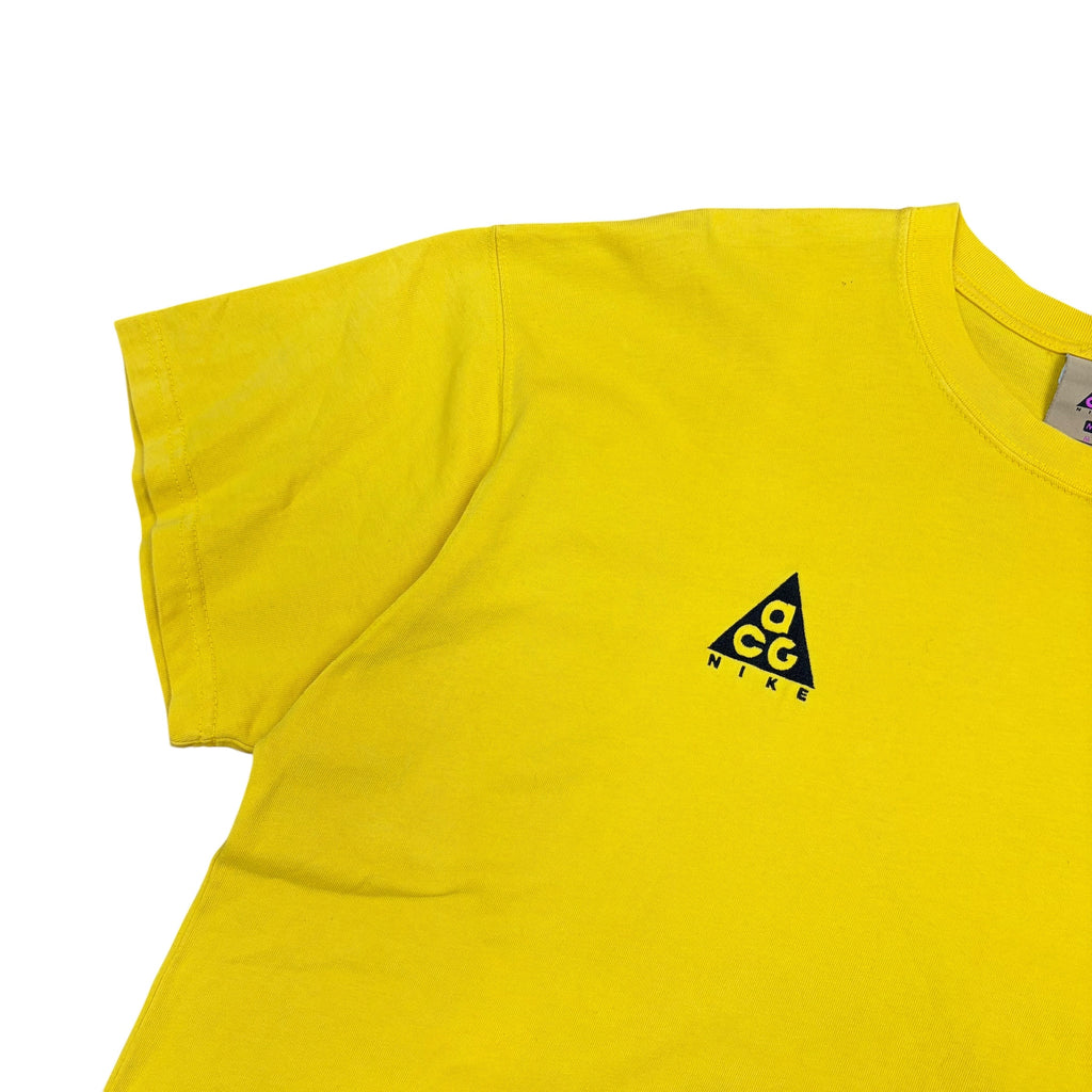 Nike ACG Embroidered Logo Tee Yellow