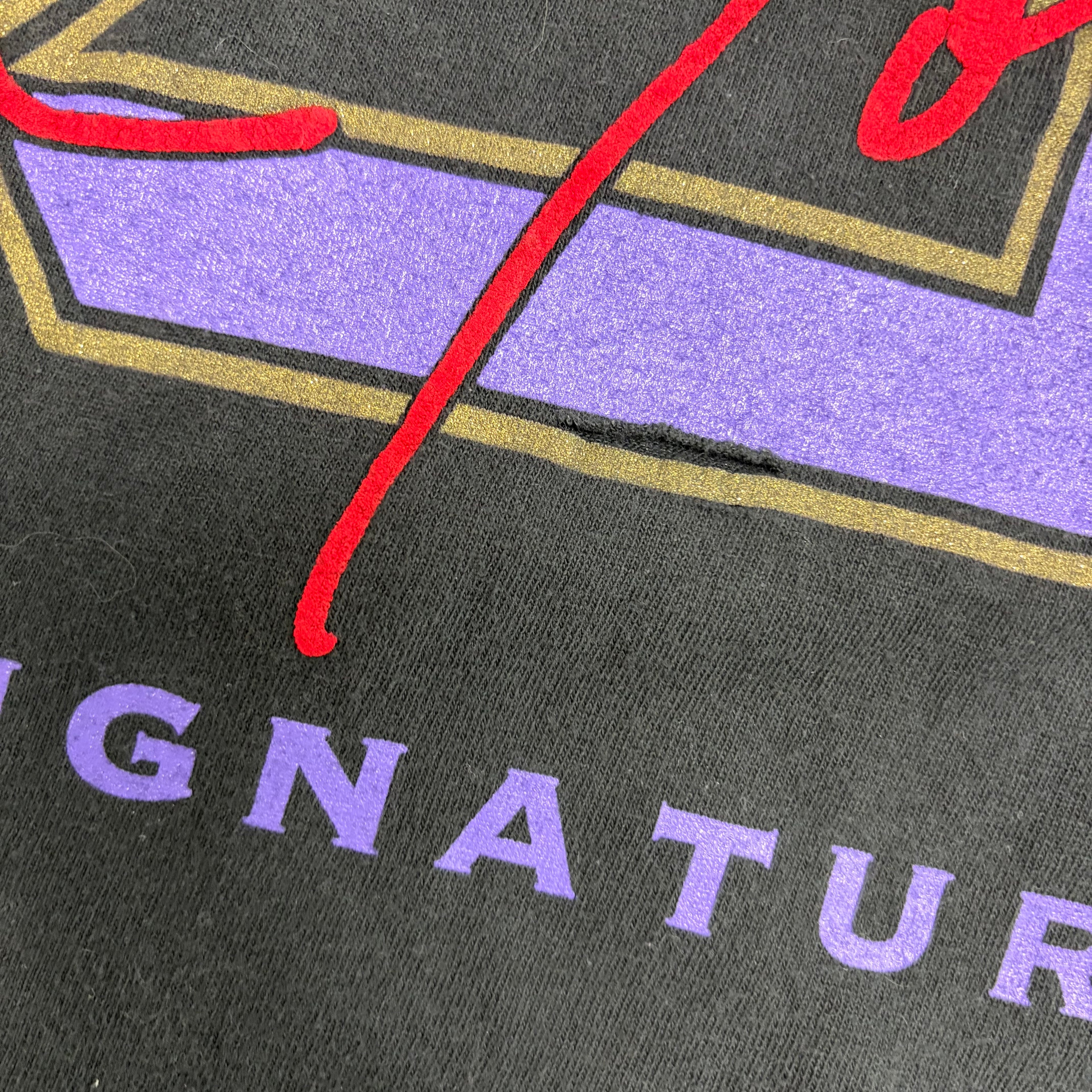 Vintage MLB Player Joe Carter “Lightning Does Strike Twice” Tee Black