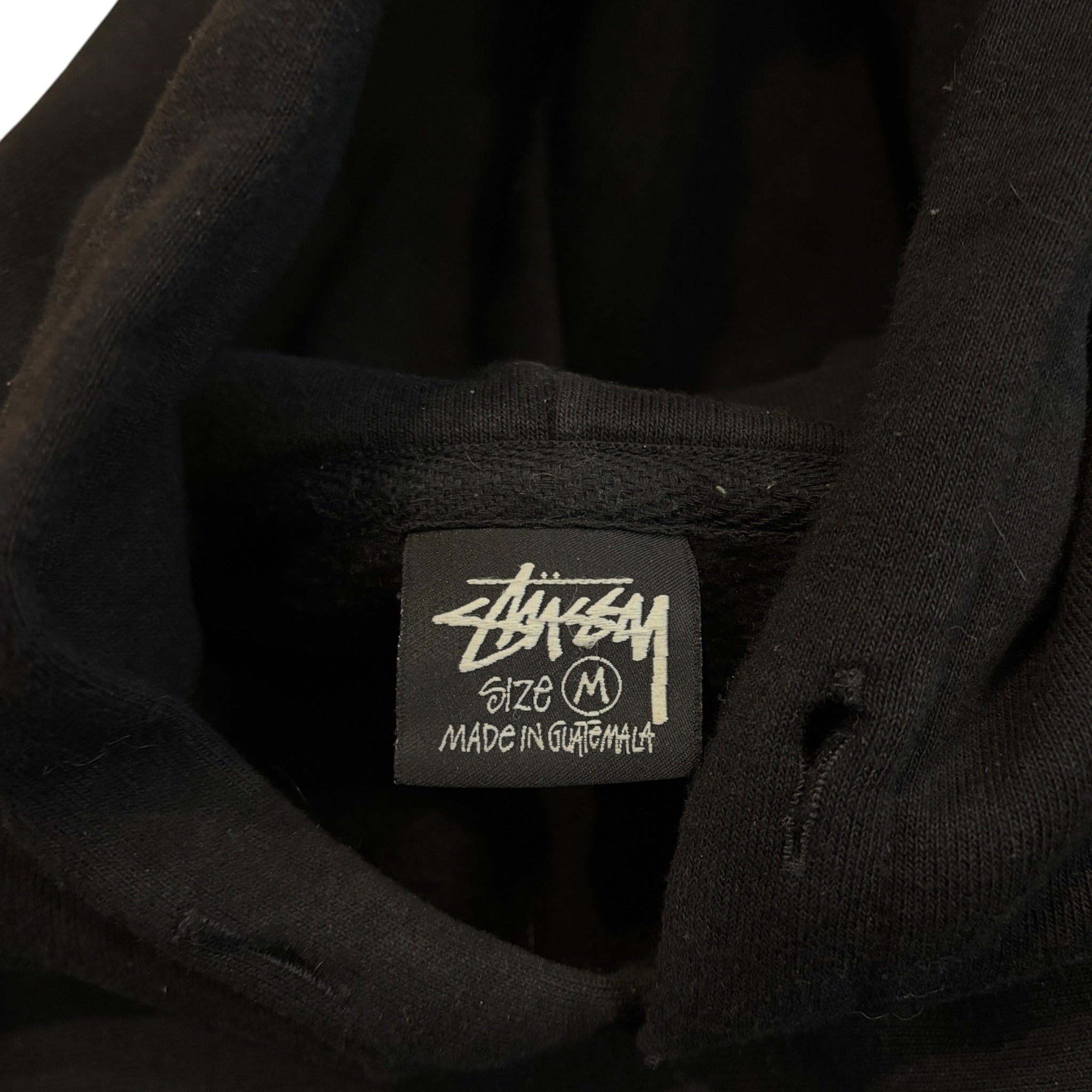 Stussy Classic Logo Hoodie Black