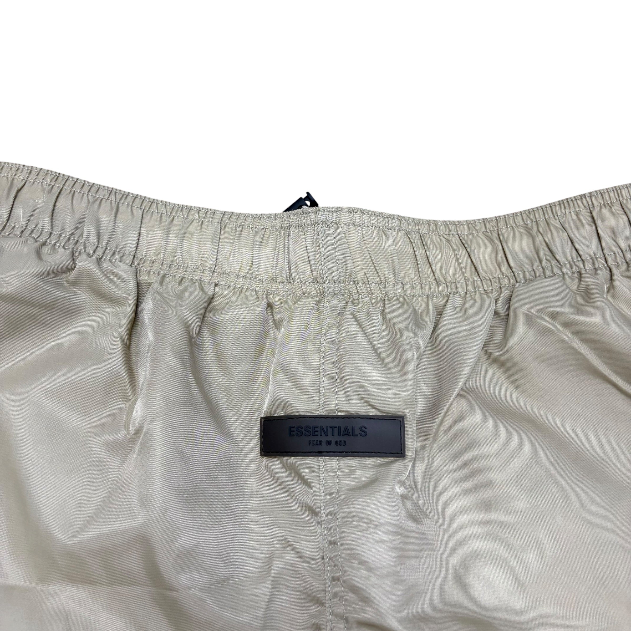 Essentials Running Nylon Shorts Desert Taupe