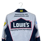 Vintage Chase Authentics Women’s NASCAR Jimmy Johnson Lowe’s Cropped Racing Jacket