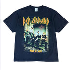2005 Def Leppard “Rock Of Ages” Tour Tee Black