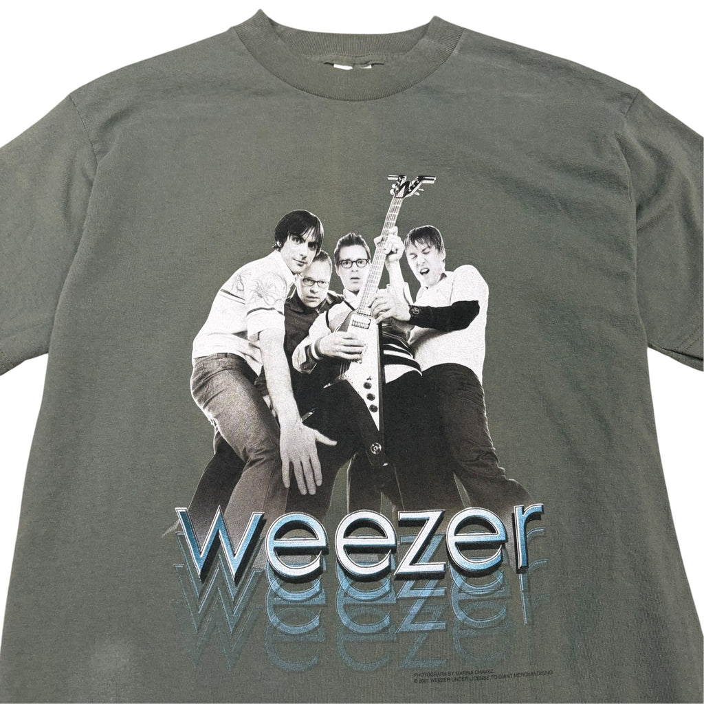 2002 Weezer “Dust West Tour” Tee Mute Green