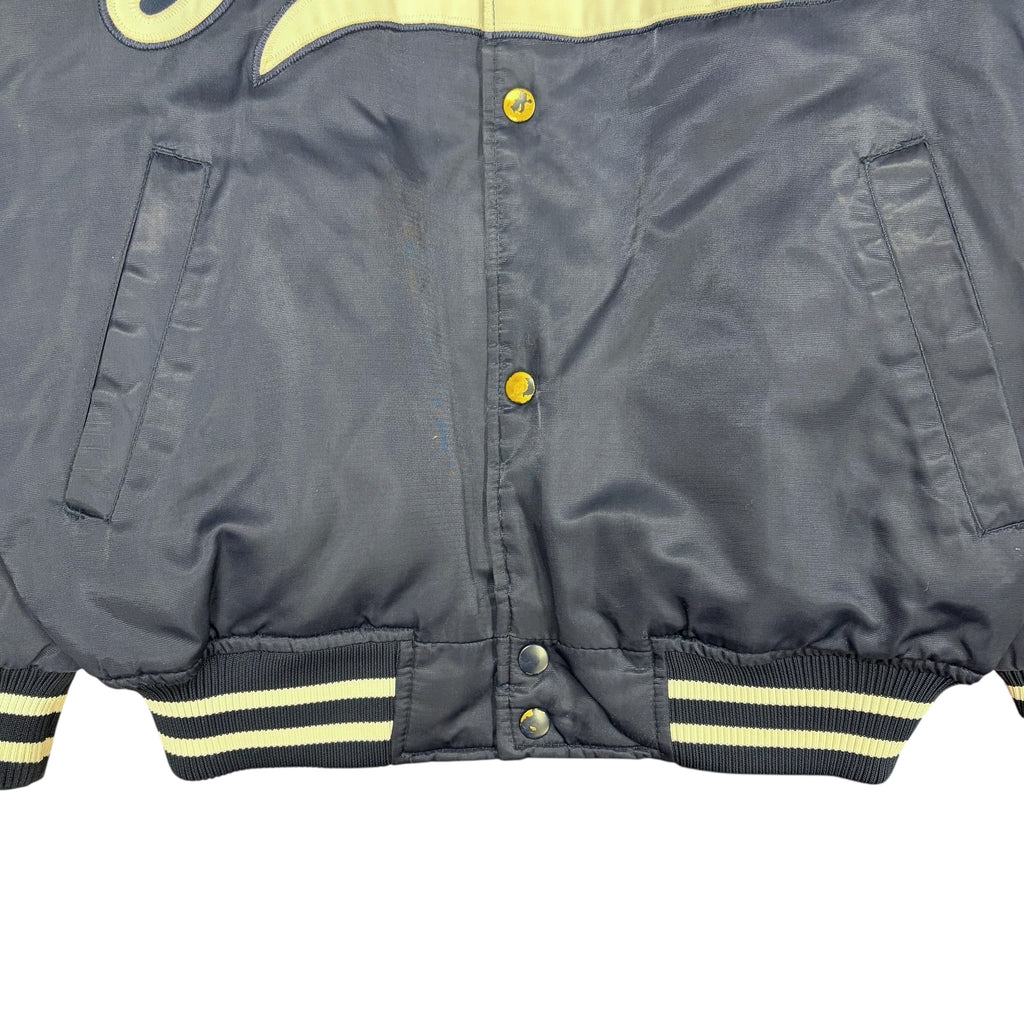 Vintage Majestic MLB New York Yankees Embroidered Satin Bomber Jacket