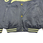 Vintage Majestic MLB New York Yankees Embroidered Satin Bomber Jacket