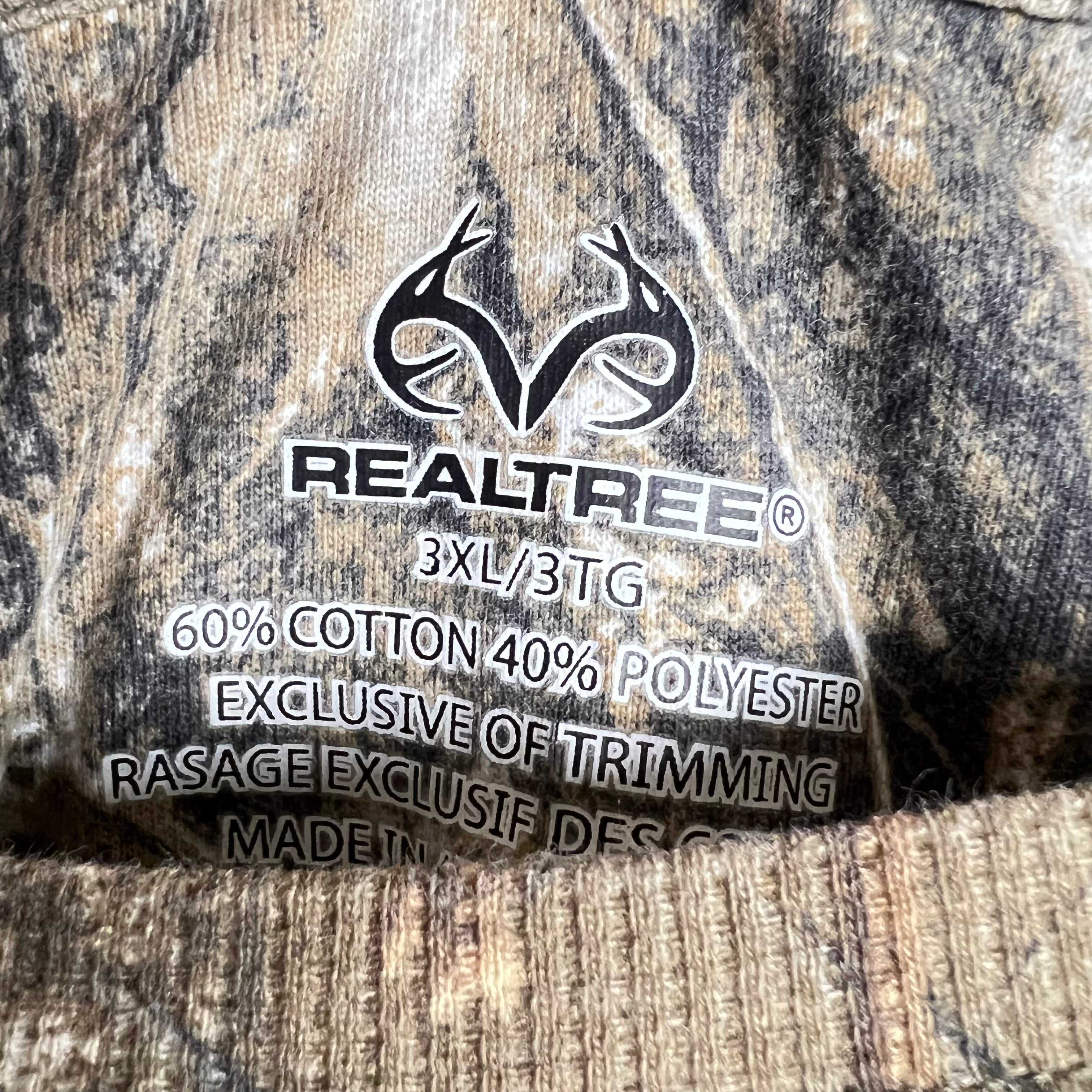 Vintage RealTree Side Logo Longsleeve Camo
