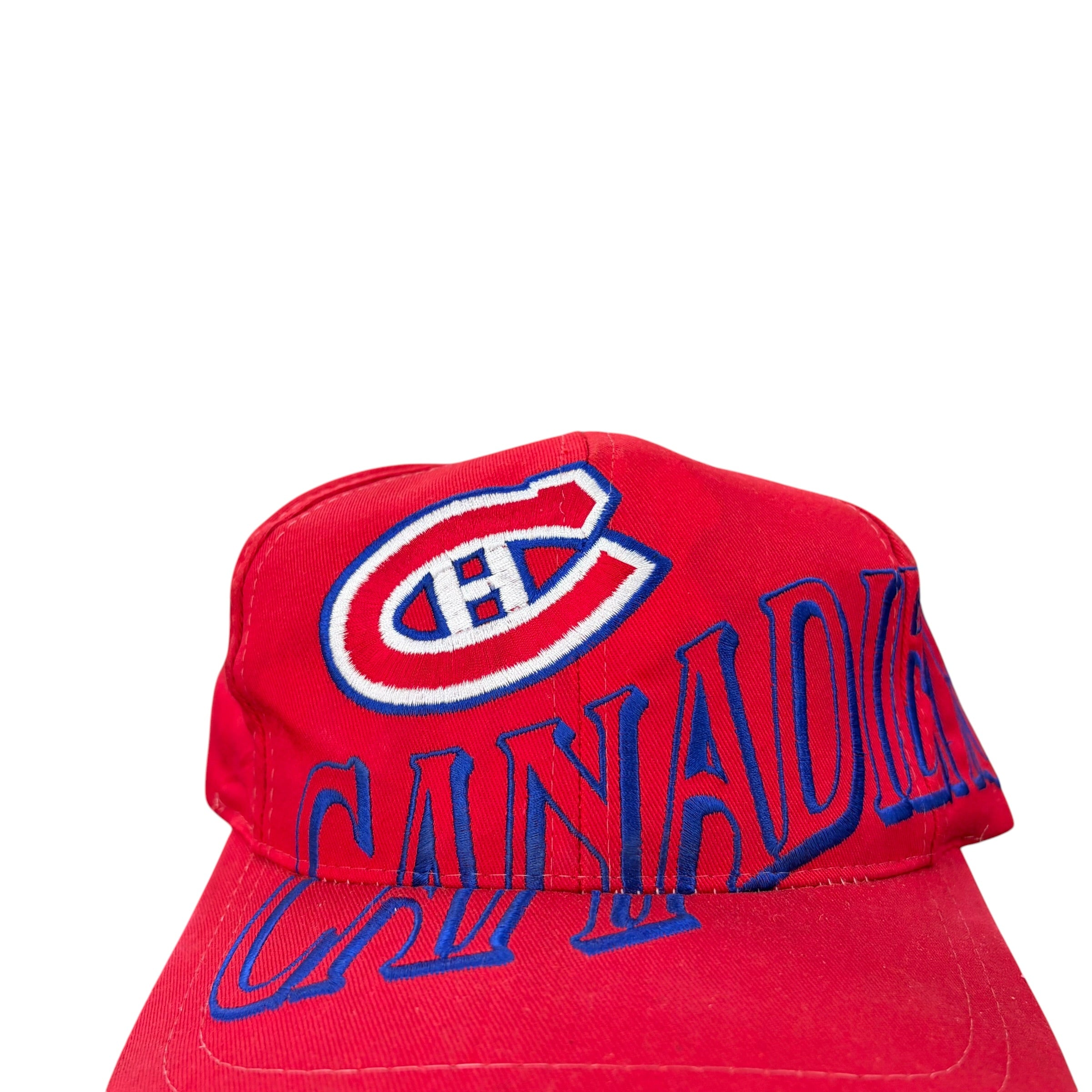 Vintage The Game NHL Montreal Canadiens Logo SnapBack