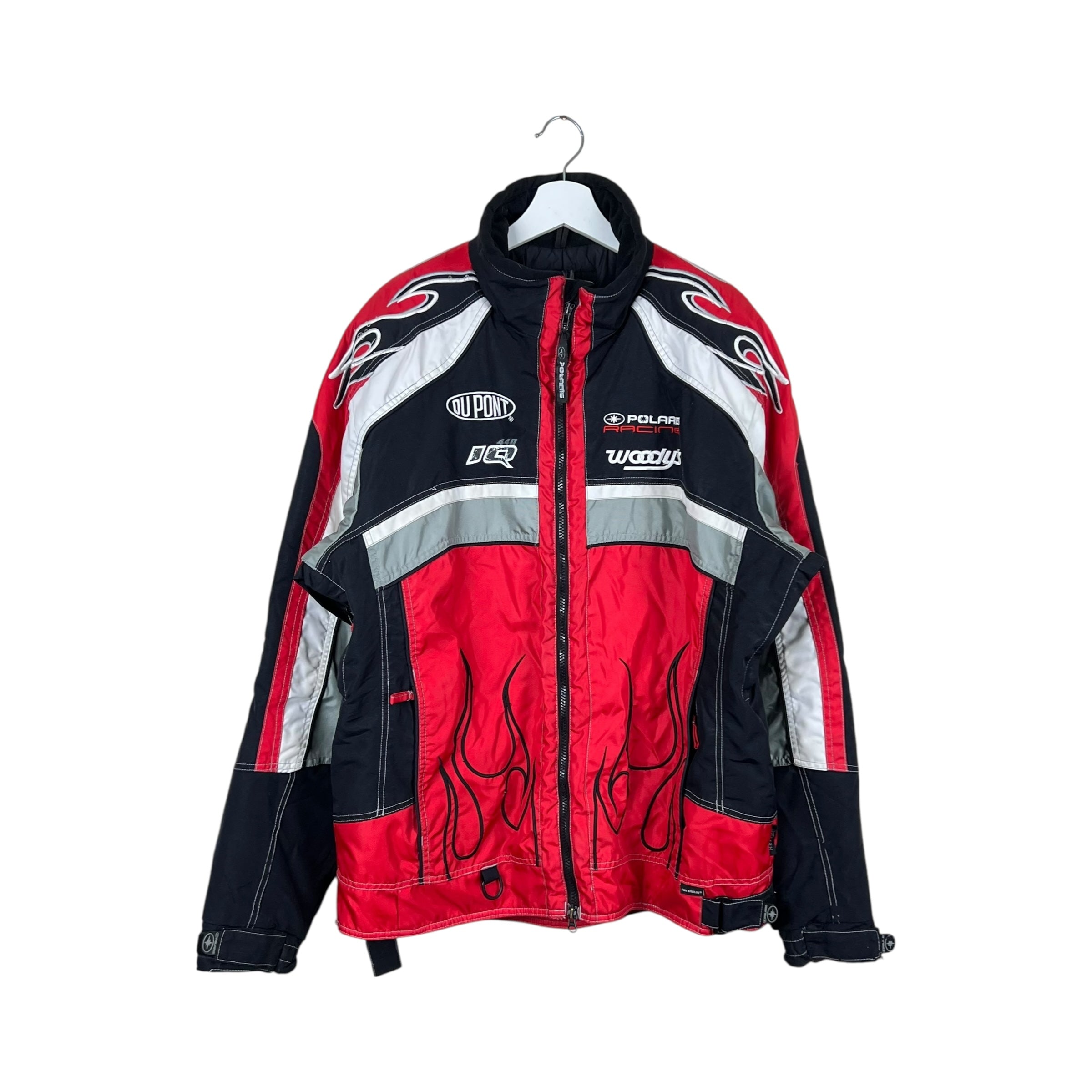 Vintage Polaris Winter Sports Jacket Red/Black
