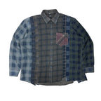 Rebuild By Needles 7 Cut Flannel Brown