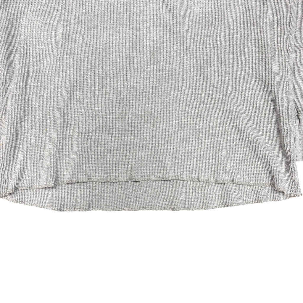 Kith x Calux Waffle Hoodie Grey