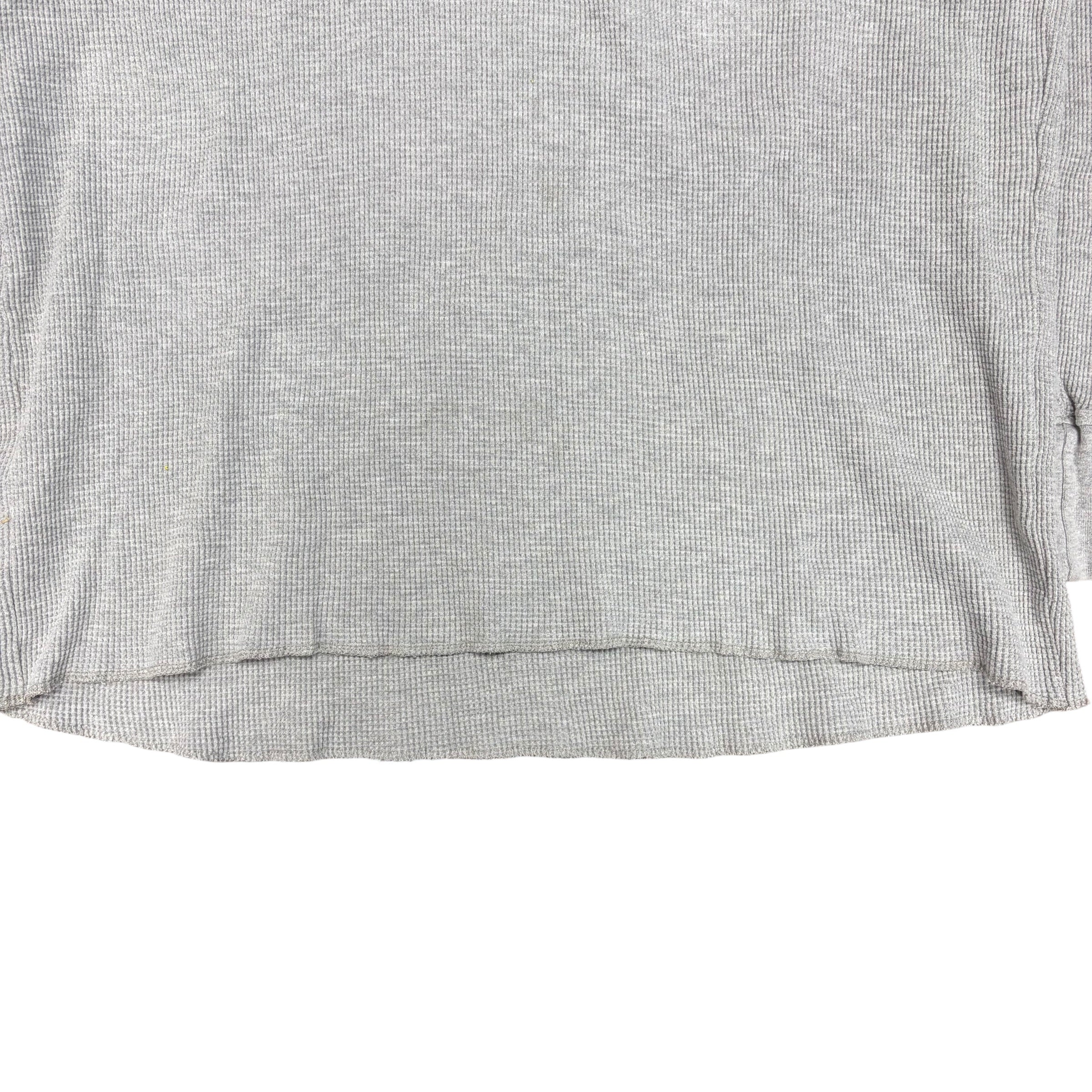 Kith x Calux Waffle Hoodie Grey
